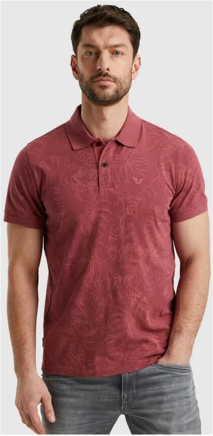 PME Legend Korte Mouw Polo Single Jersey Brown Heren - Foto 6