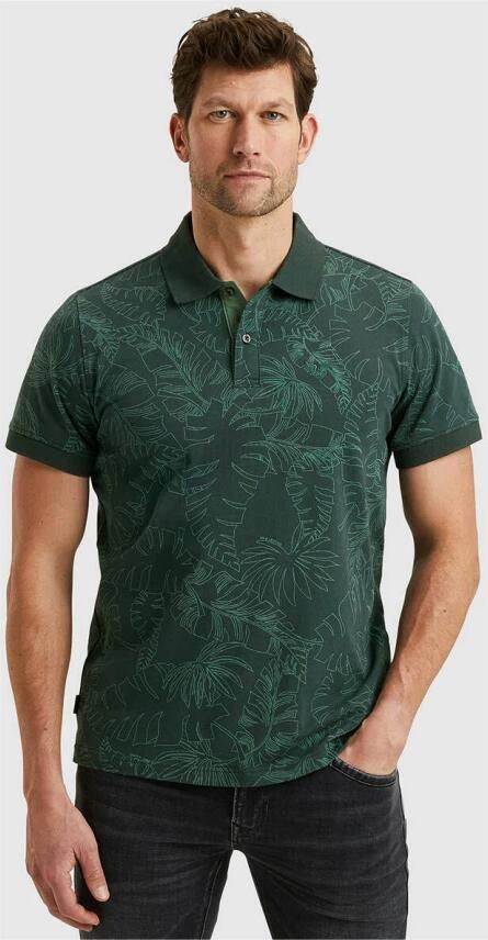 PME Legend Korte Mouw Polo Single Jersey Green Heren - Foto 9