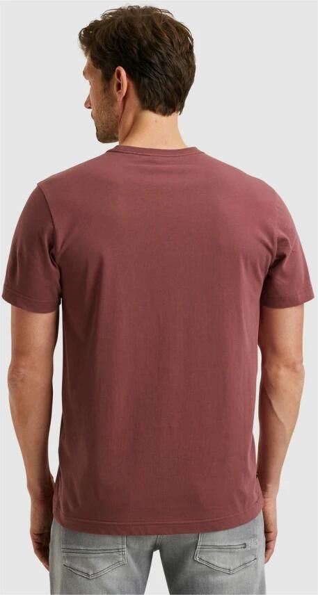 PME Legend Korte Mouw R-hals Jersey T-shirt Brown Heren - Foto 3