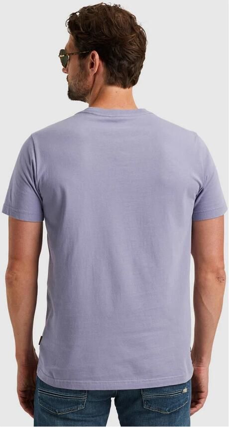 PME Legend Korte Mouw R-hals Jersey T-shirt Purple Heren - Foto 2