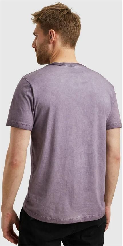 PME Legend Korte Mouw R-hals Jersey T-shirt Purple Heren - Foto 3