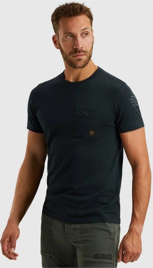 PME Legend Korte Mouw R-hals Play T-shirt Blue Heren - Foto 3