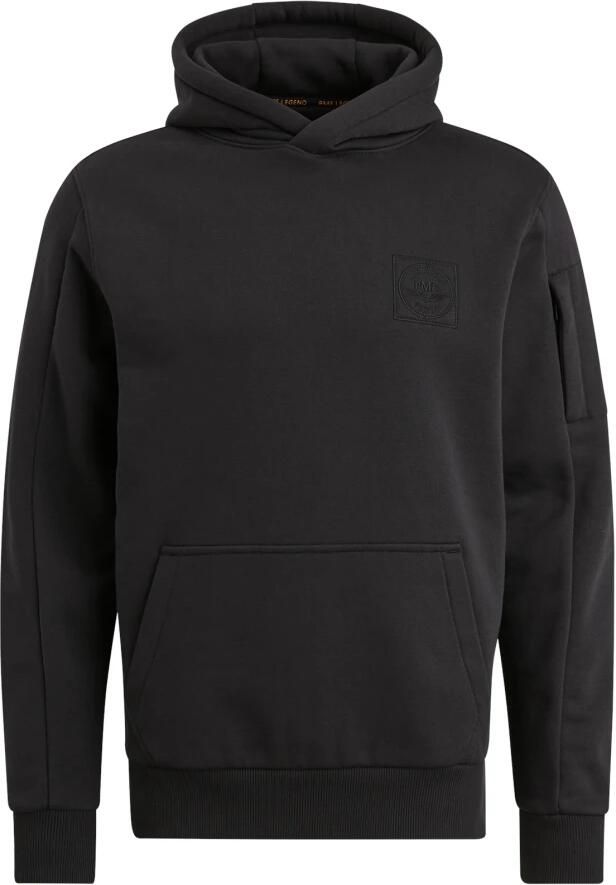 PME LEGEND Heren Truien & Vesten Hooded 3t Cross Fleece Zwart