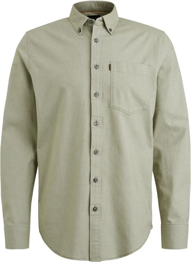 PME Legend Lange Mouw Jurk Oxford Levi Beige Heren - Foto 2