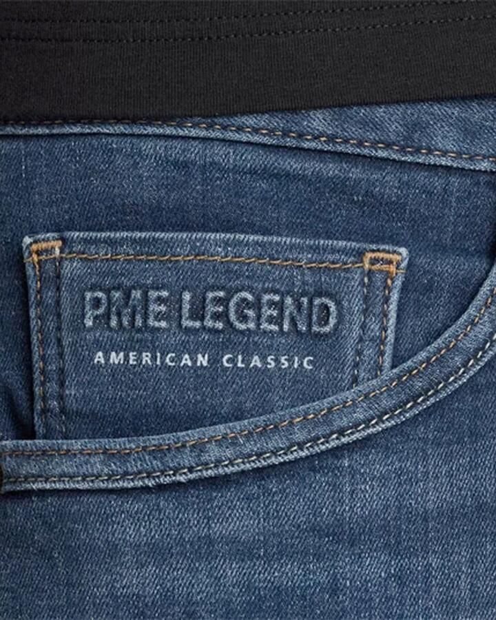 PME Legend Korte regular fit jeans in 5-pocketmodel model 'NIGHTFLIGHT' - Foto 6