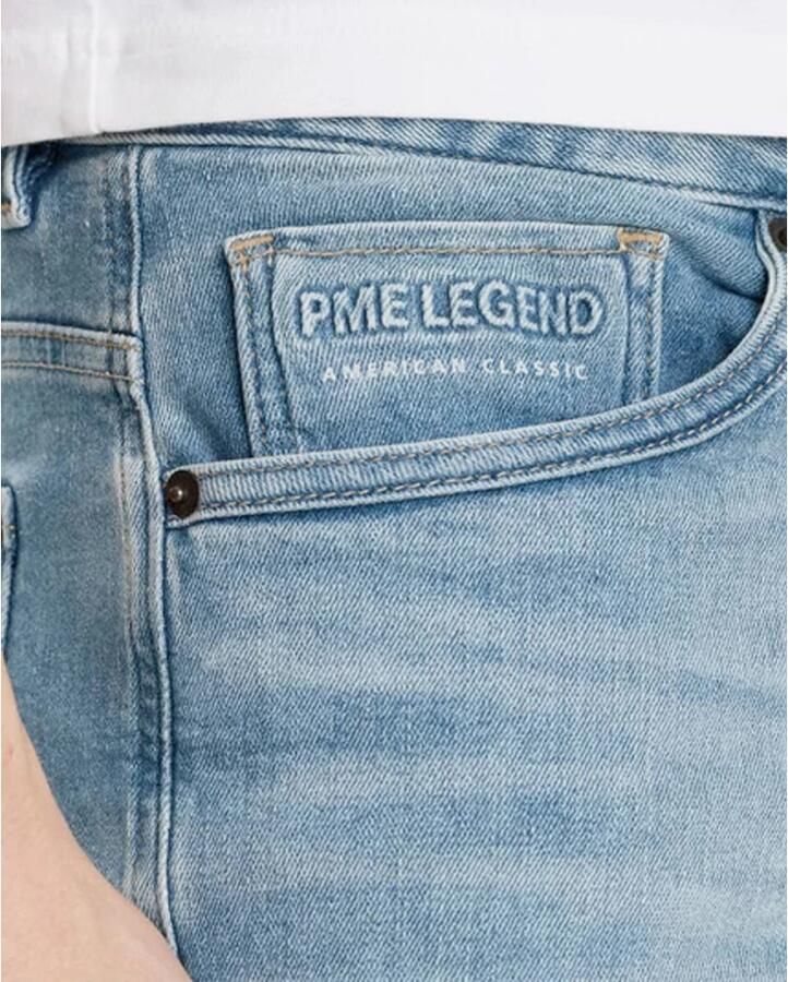 PME Legend Korte regular fit jeans in 5-pocketmodel model 'NIGHTFLIGHT'