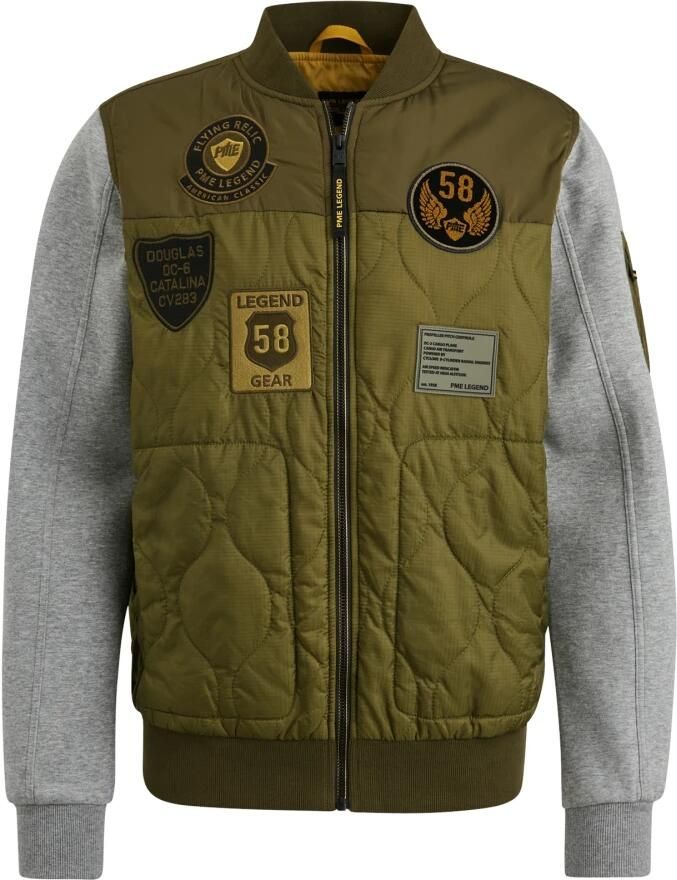 PME Legend Nylon Mix Full Zip Jas Green Heren - Foto 2