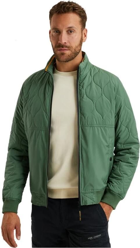 PME Legend Raider Shader Flight Jacket Green Heren - Foto 4