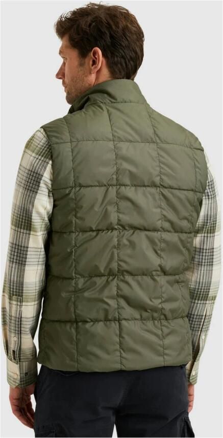 PME Legend Stijlvolle Bodywarmer met Lire Rib Green Heren - Foto 2