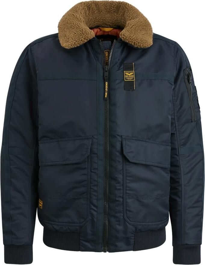 PME Legend Synthetische Bomberjack Glazer Angel Blue Heren