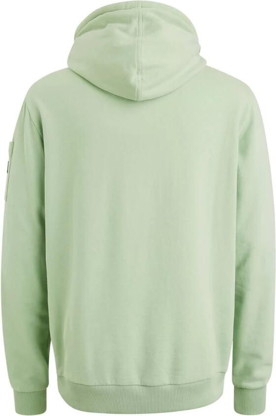 PME Legend Zachte Terry Geborstelde Hoodie Green Heren - Foto 3