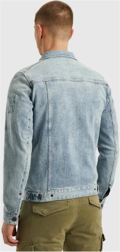 PME Legend Zomer Blauwe Denim Jack Blue Heren - Foto 5