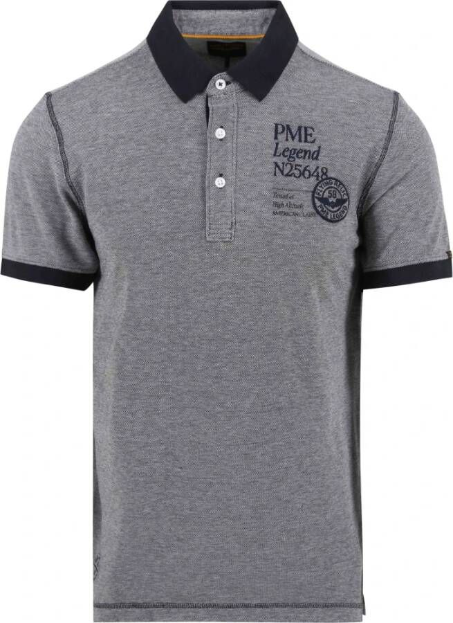 PME Legend Polo Shirts Grijs Heren