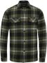 PME Legend Zwarte Overshirt Long Sleeve Shirt Ctn Heavy Flanel Check - Thumbnail 4