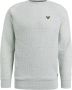 PME Legend R-Neck Gebreide Sweat Combinatie Pullover Grijs Heren - Thumbnail 2