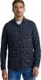 PME Legend Donkerblauwe Overshirt Long Sleeve Shirt Yarn Dyed Ch - Thumbnail 2