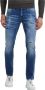 PME Legend Tailwheel slim fit jeans met repair marks - Thumbnail 2