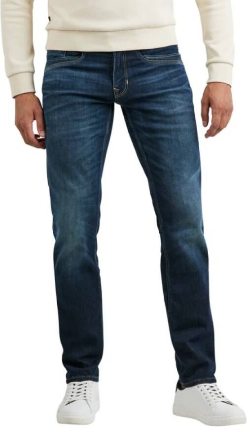 PME Legend Slim-fit Jeans Real Indigo Blue Upgrade Blauw Heren