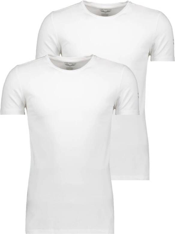 PME Legend Slim Fit T-Shirt 2-Pack White Heren