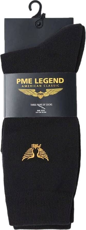 PME Legend sokken set van 3 zwart