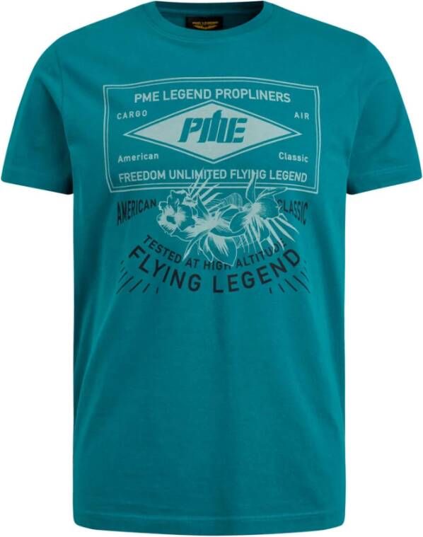 PME Legend T-shirt korte mouw Blauw Heren
