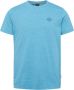 PME Legend T-Shirt Logo Melange Blauw Heren - Thumbnail 2