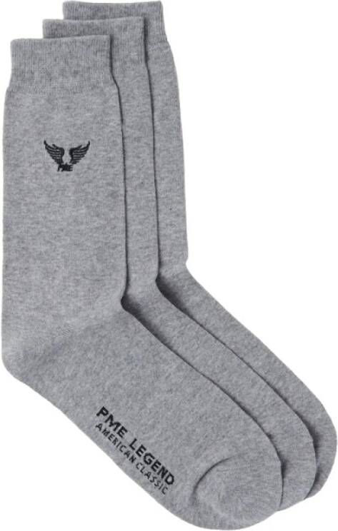 PME Legend Upgrade je sokkenspel met stijlvolle mid-grijze melee sokken Grijs Heren