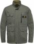 PME Legend Olijf Jack Semi Long Jacket Futurer 2.0 Mech Cotton - Thumbnail 3