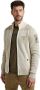 PME Legend Zip jacket cotton structure knit bone white Beige Heren - Thumbnail 9