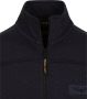 PME Legend Blauwe Vest Zip Jacket Jacquard Interlock Sweat - Thumbnail 3