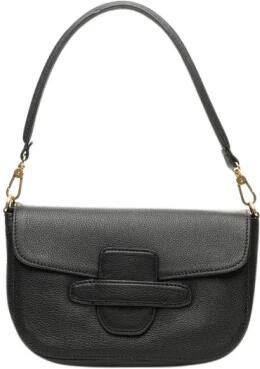 Abro Crossbody bags Schultertasche Camilla Black Gold in zwart