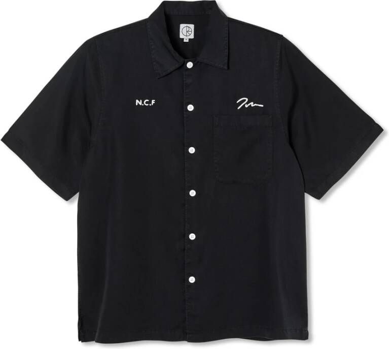 Polar Skate Co. Short Sleeve Shirts Zwart Heren