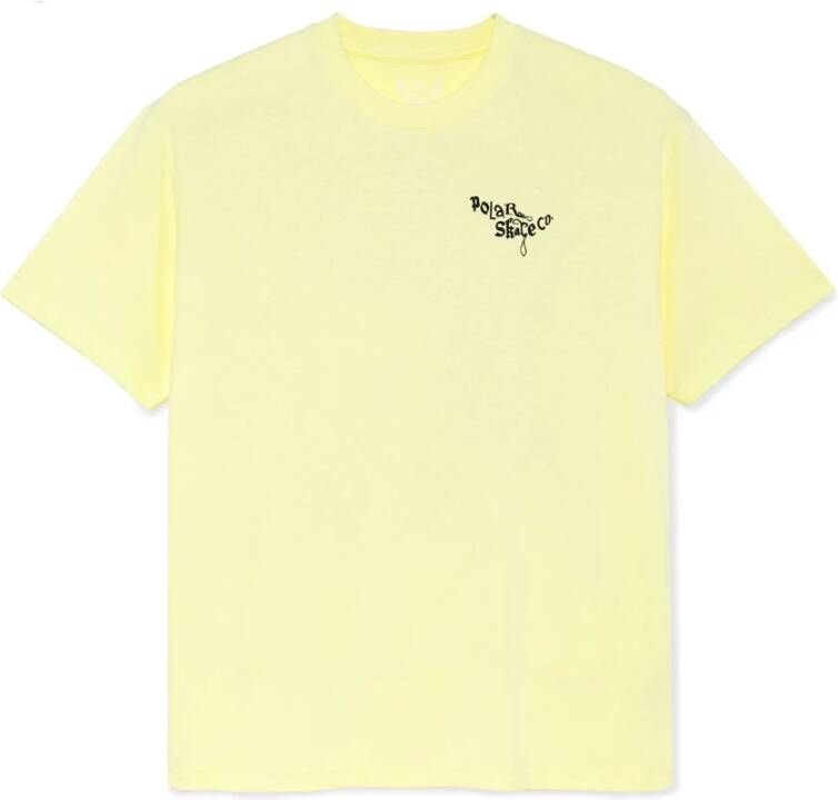 Polar Skate Co. T-Shirts Yellow Heren