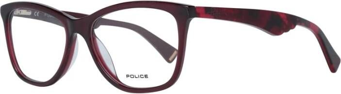 Police Bordeauxrode Dames Optische Monturen Red Dames