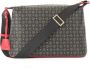 Pollini Klassieke Heritage Logo Hobo Tas Black Dames - Thumbnail 1