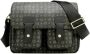 Pollini Kleine Heritage Print Messenger Schoudertas Black Dames - Thumbnail 3