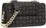 Pollini Heritage Nero Logo Cross Body Tas Zwart Dames - Thumbnail 1