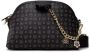 Pollini Heritage Print Zwarte Dames Schoudertas Zwart Dames - Thumbnail 1