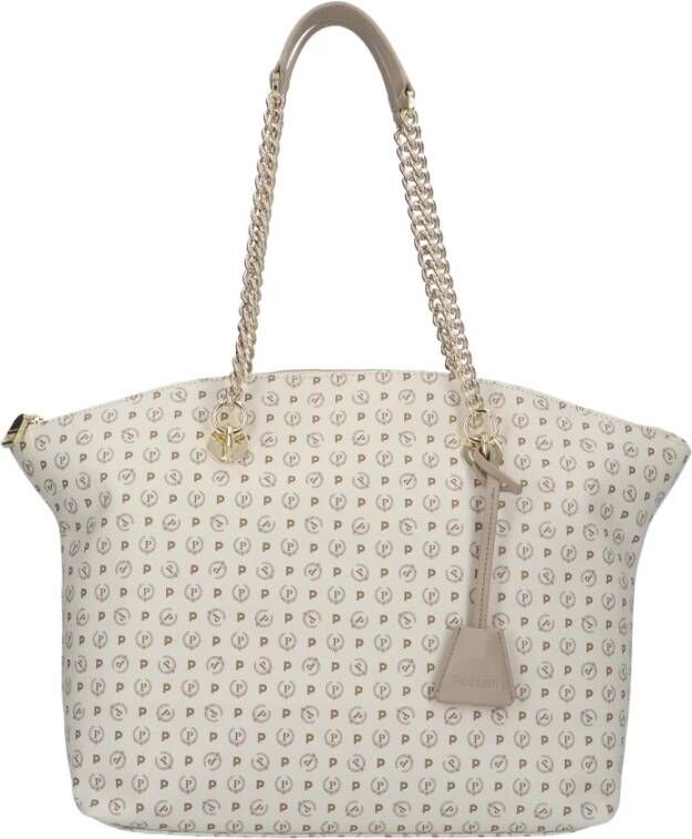 Pollini Klassieke Schoudertas voor Vrouwen Beige Dames