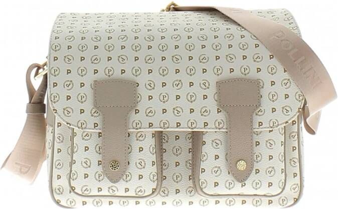 Pollini Verhoog je stijl met de stijlvolle Cross Body Tas Gray Dames