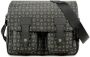 Pollini Kleine Heritage Print Messenger Schoudertas Black Dames - Thumbnail 1