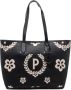 Pollini Heritage Schoudertas voor Vrouwen Black Dames - Thumbnail 1