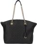 Pollini Elegante Heritage Schoudertas met Verwisselbare Handvatten Zwart Dames - Thumbnail 1