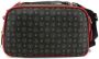 Pollini Heritage Schoudertas in Zwart Rood Print Black Dames - Thumbnail 1