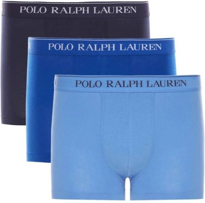 Polo Ralph Lauren 3 Pack Boxers Blauw Heren