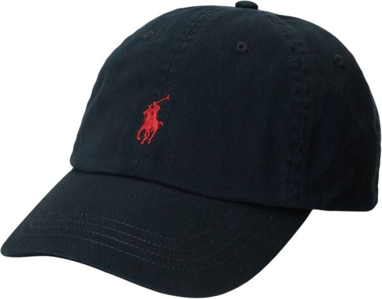 Polo Ralph Lauren Polo Zwarte Katoenen Pet Model 710548524 012 Black - Foto 6