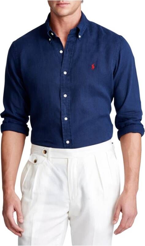 Polo Ralph Lauren Blouses Shirts Blauw Heren