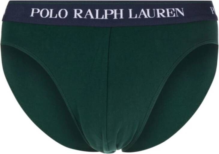 Polo Ralph Lauren Underwear Slip met elastische band met label in een set van 3 stuks