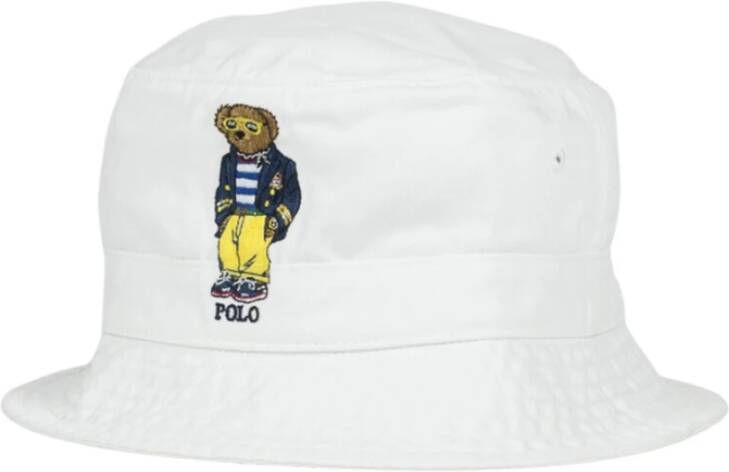 Polo Ralph Lauren Emmer hoed Wit Heren
