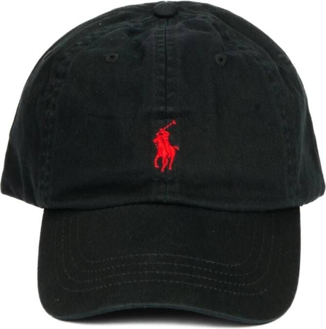 Polo Ralph Lauren Polo Zwarte Katoenen Pet Model 710548524 012 Black - Foto 7